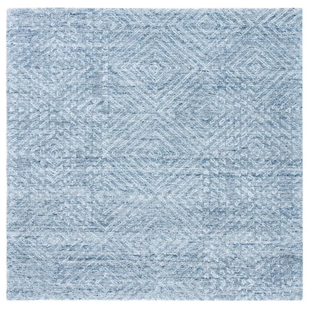 George Oliver Abstract Hand Tufted Performance Geometric Rug
