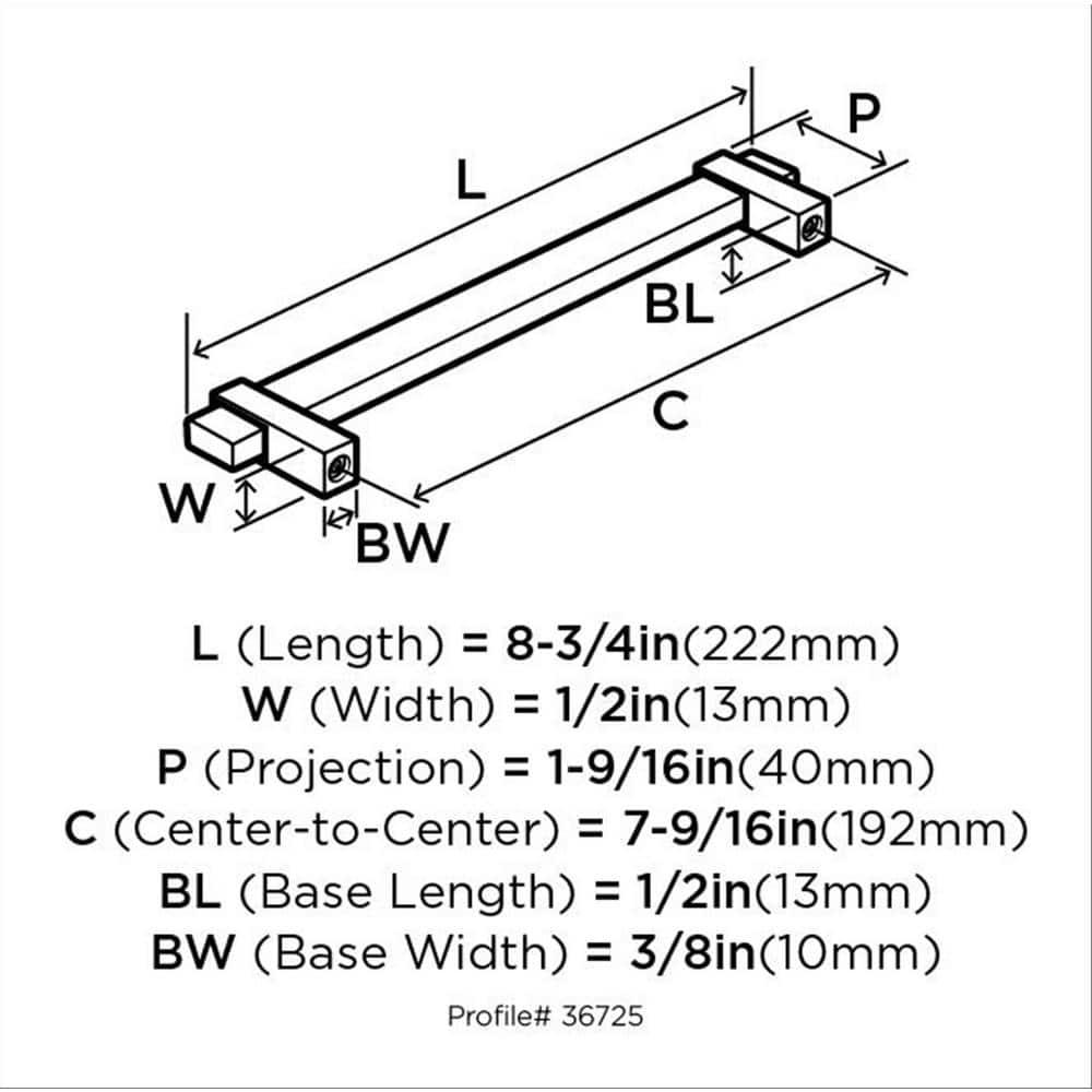 Mulino Center to Center Bar Pull