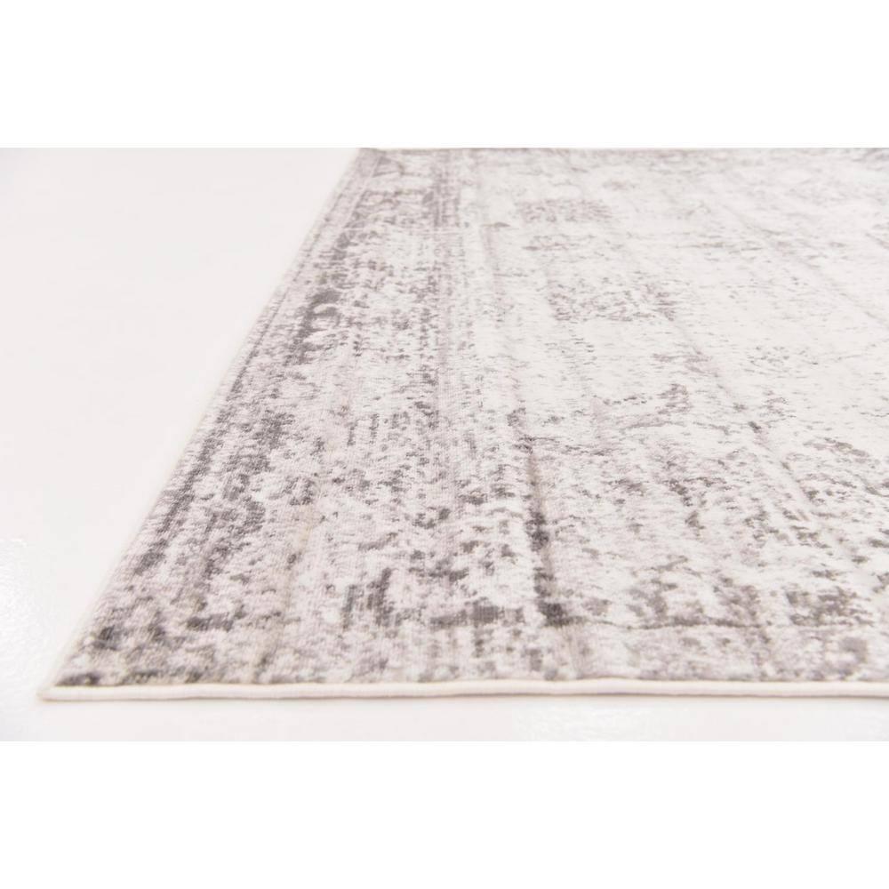 Unique Loom 8' 0 x 8' 0 Sofia Casino Gray Area Rug