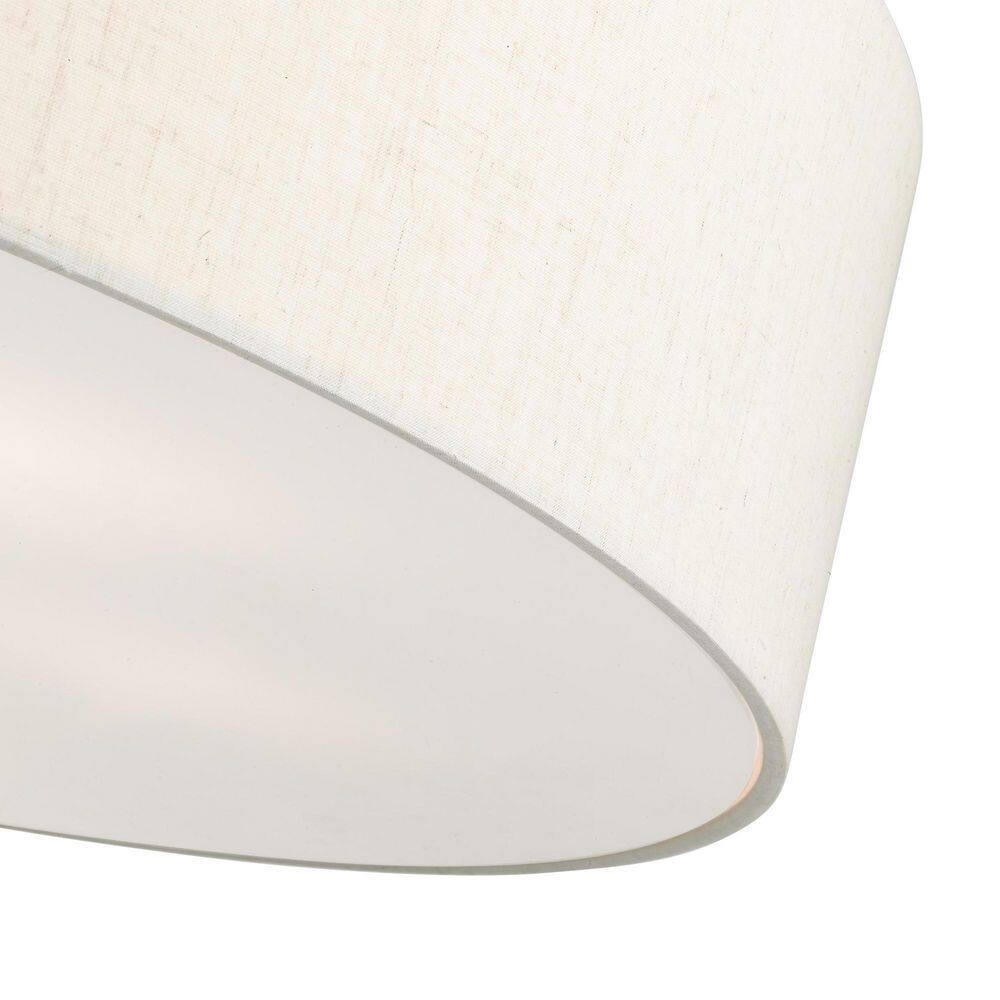 Livex Lighting Meridian 6 - Light Semi-Flush Mount in  Brushed Nickel