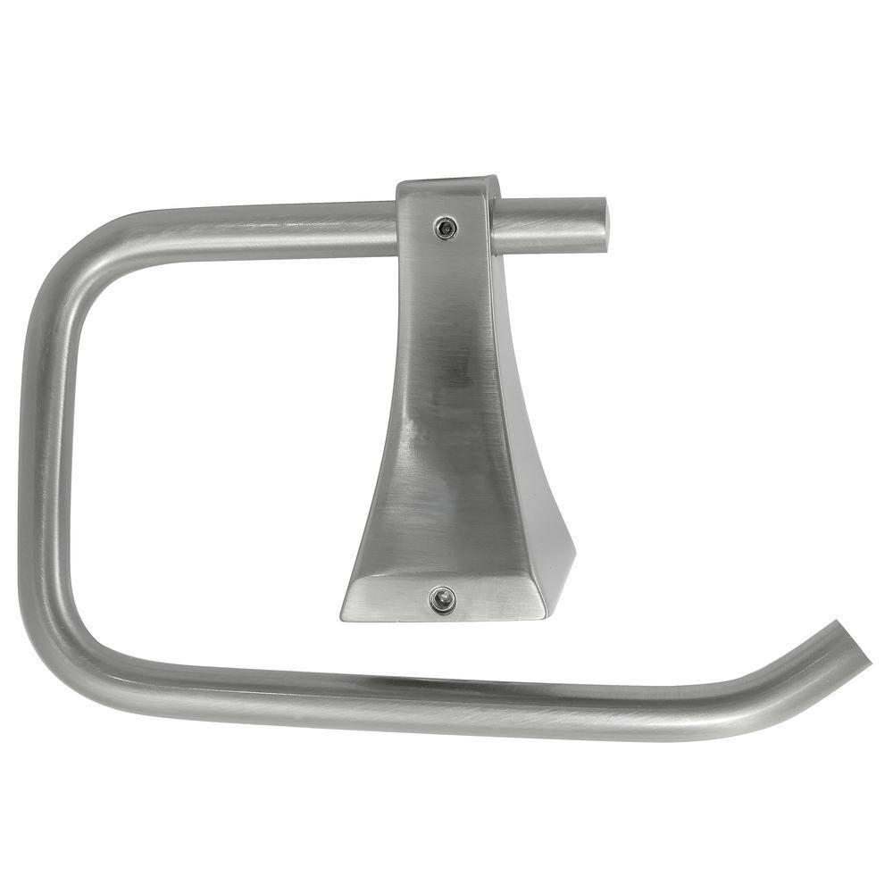 Paradise Bathworks 64328 Shangri-La Toilet Paper Holder, Satin Nickel
