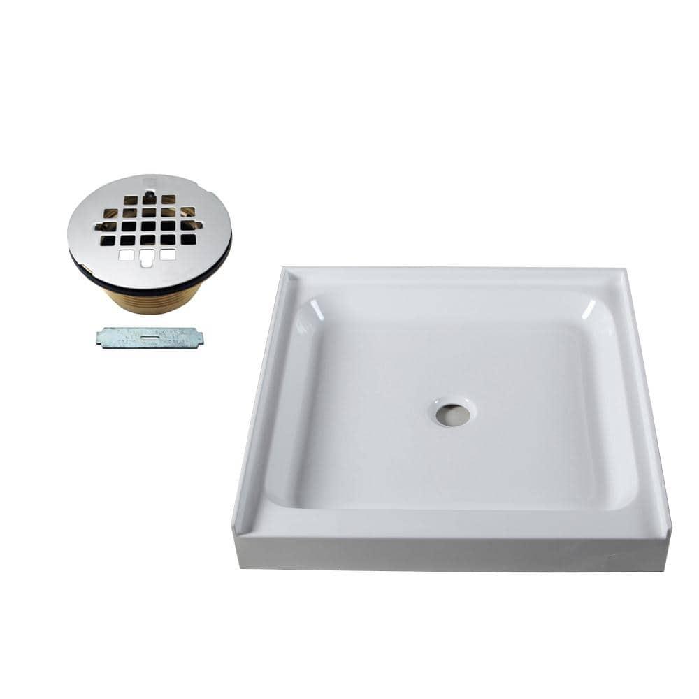 36'' W 36'' D Square Single Shower Base