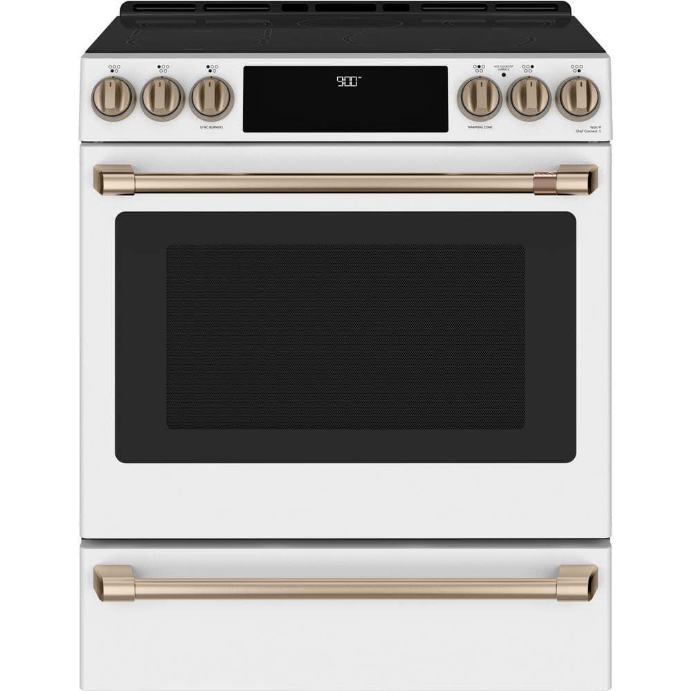 Café Café Smart Appliances Induction 30" 5.7 cu. ft. Slide-in Electric Range