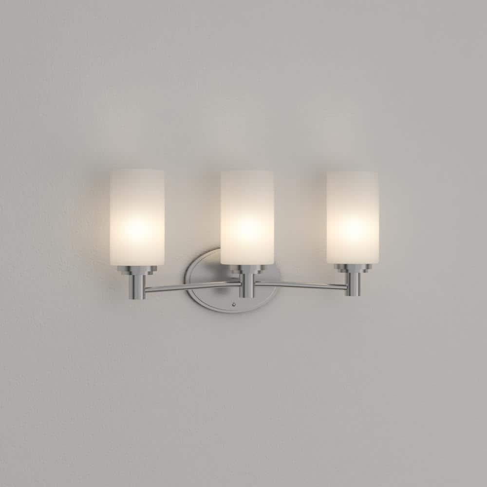 190024217-Thomas Lighting-Pittman - Three Light Wall Sconce-Brushed Nickel Finish