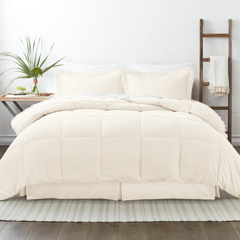 IEnjoy Home Simply Soft 8 Piece Microfiber Complete Bedding Set