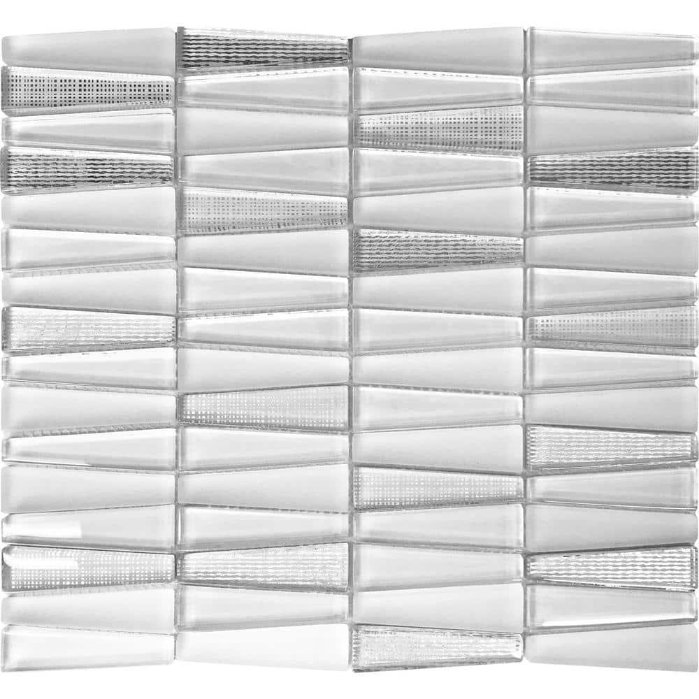 1" x 3" Glass Brick Joint Mosaic Wall and Floor Tile