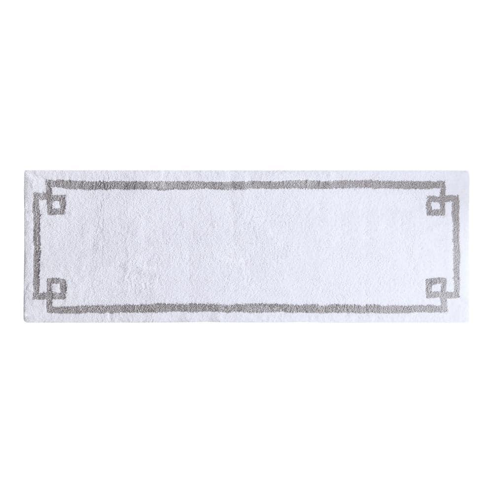 Madison Park 100% Cotton Tufted Bath Rug with Non-Slip Backing