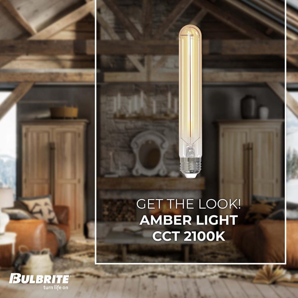 60 Watt Equivalent T9 E26/Medium (Standard) Dimmable 2100K LED Bulb