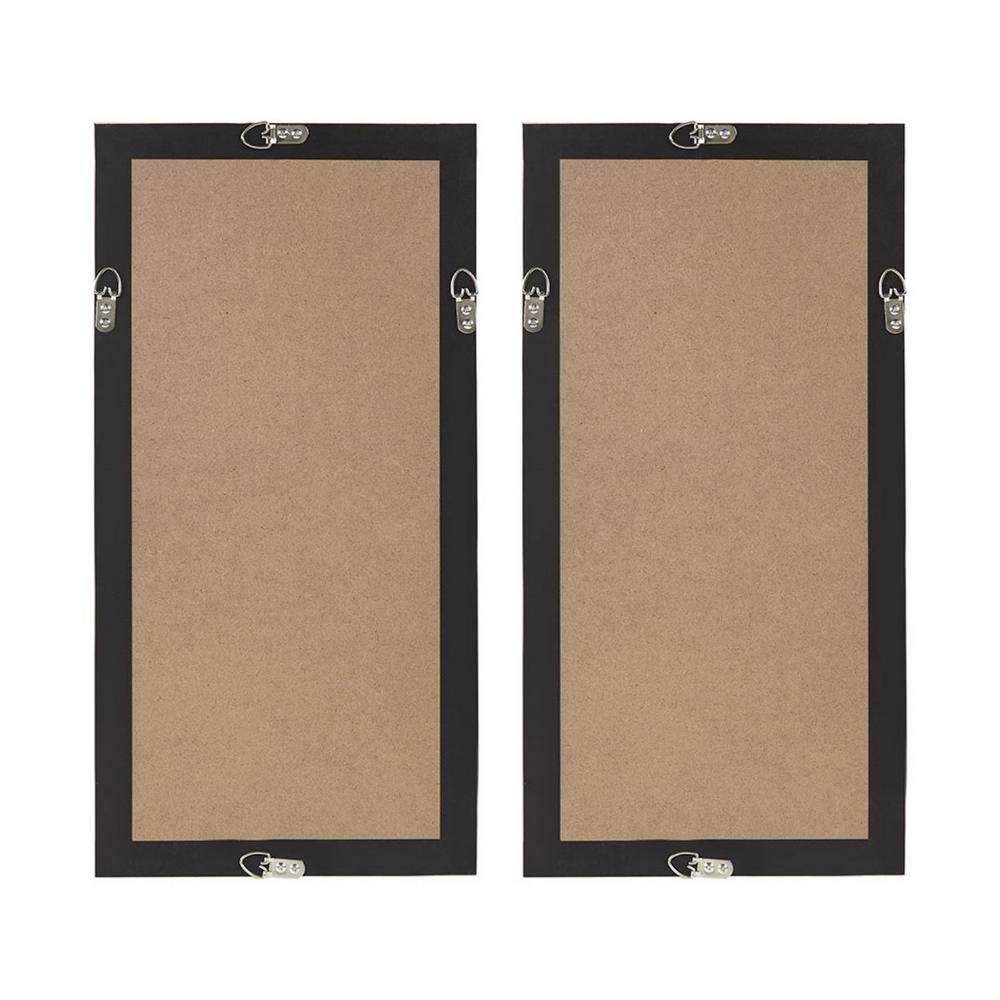 Mercury Row® Zeringue Emblem Natural Capiz with Gold Foil Shadowbox Wall Décor (Set of 2)