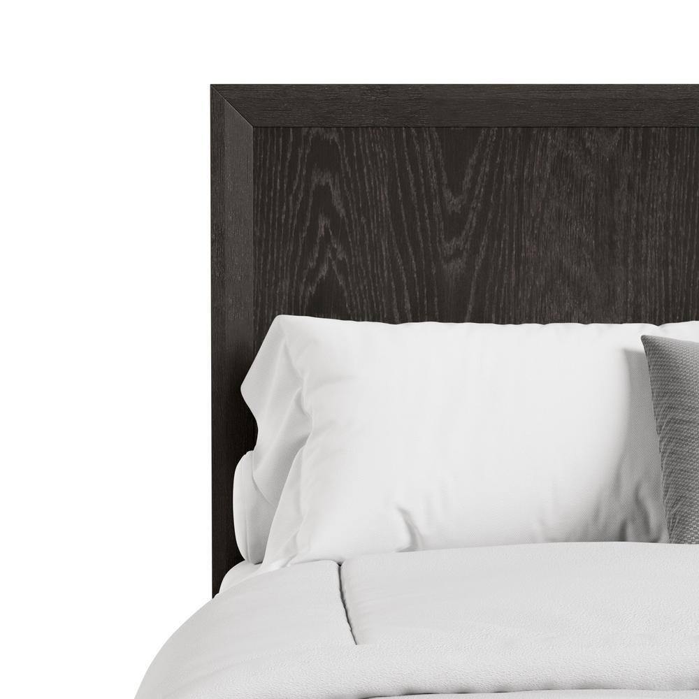 Furniture of America Brio Solid Wood Queen Panel Bed, Espresso
