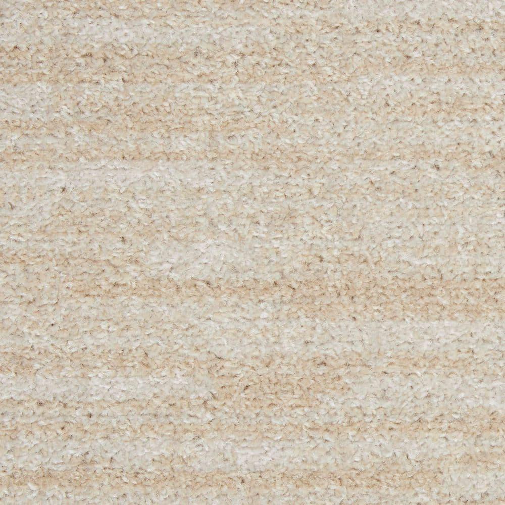 Nourison Essentials Easy Care Indoor Outdoor Area Rug - Ivory Beige 8' x 11'
