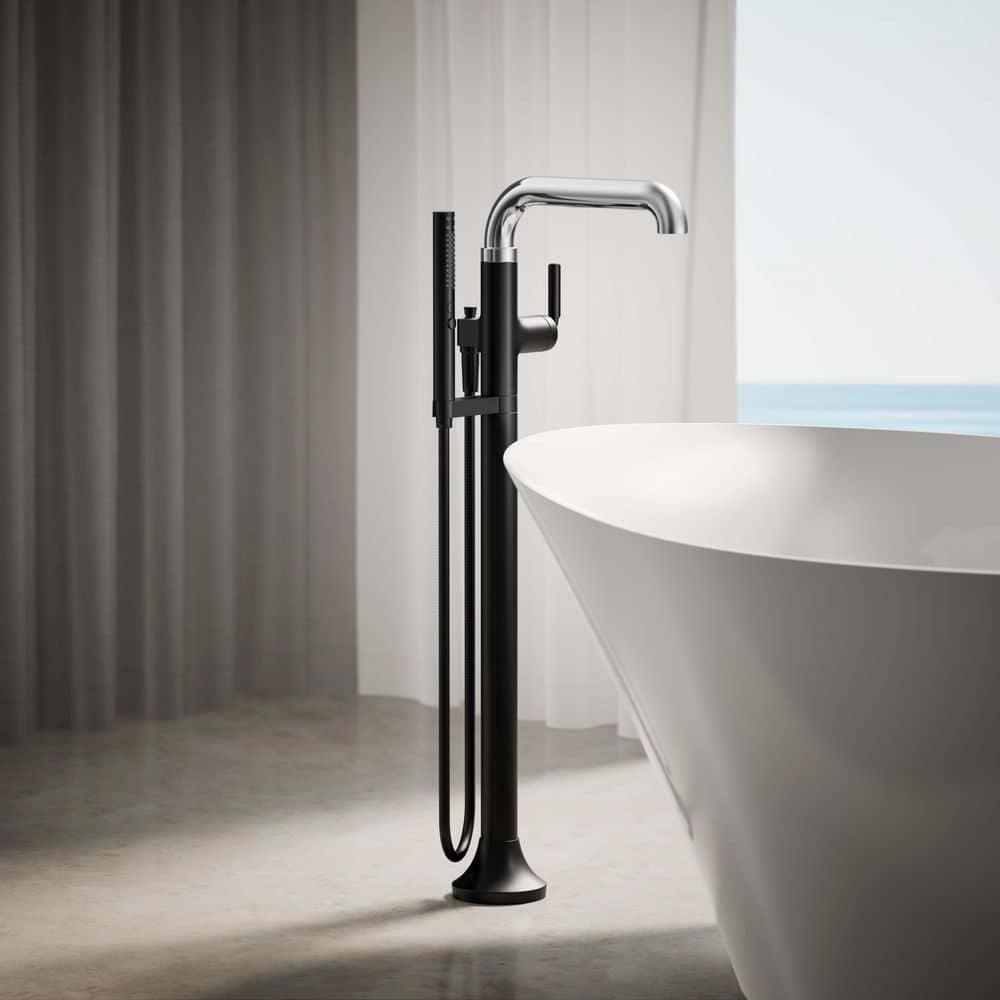 Tone Floor Mounted Clawfoot Tub Faucet