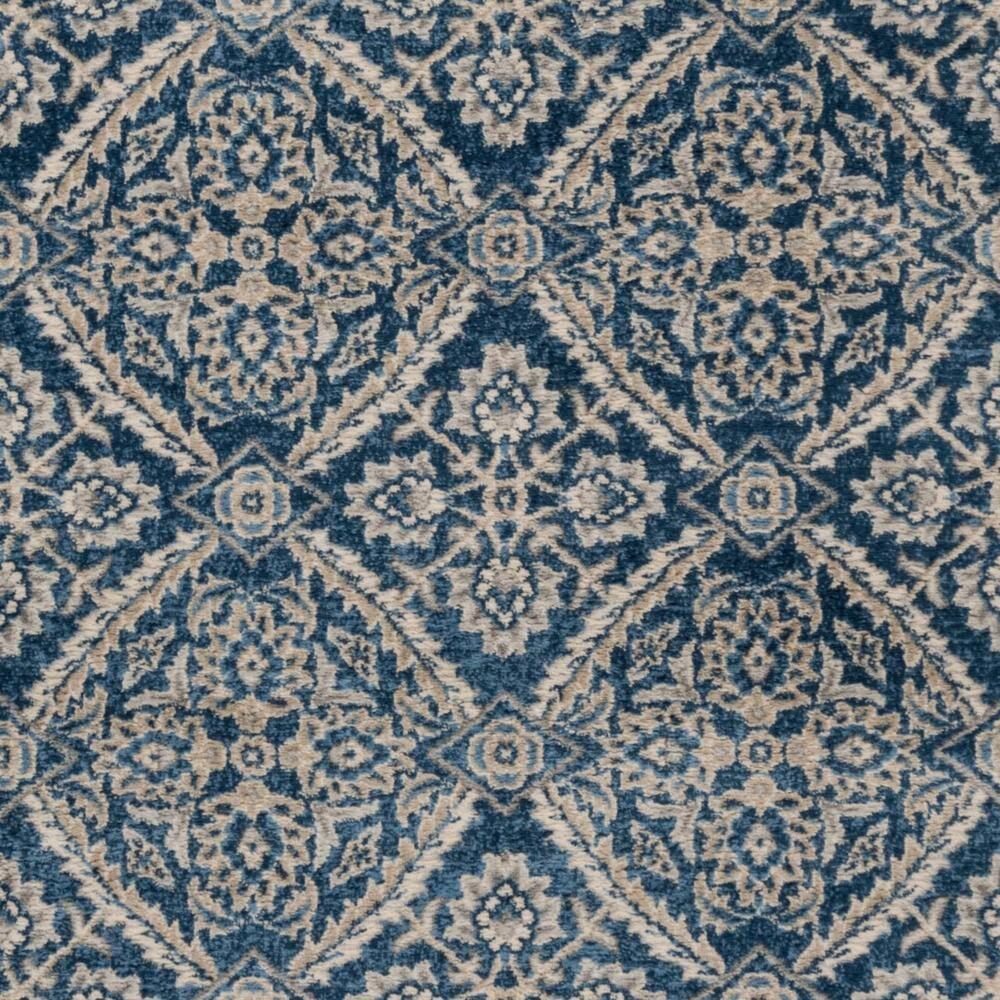 Brentwood BNT863 Power Loomed Indoor Area Rug - Navy/Creme - 6'x9' - Safavieh