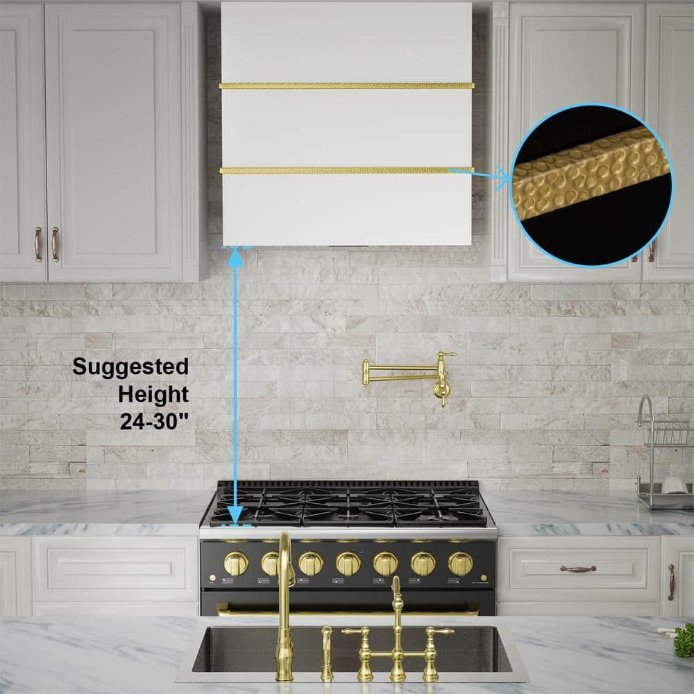 Akicon Akicon 30" Stainless Steel 600 CFM Ducted (Vented) Wall Mounted Required Range Hood AK-HS30HC-SWG