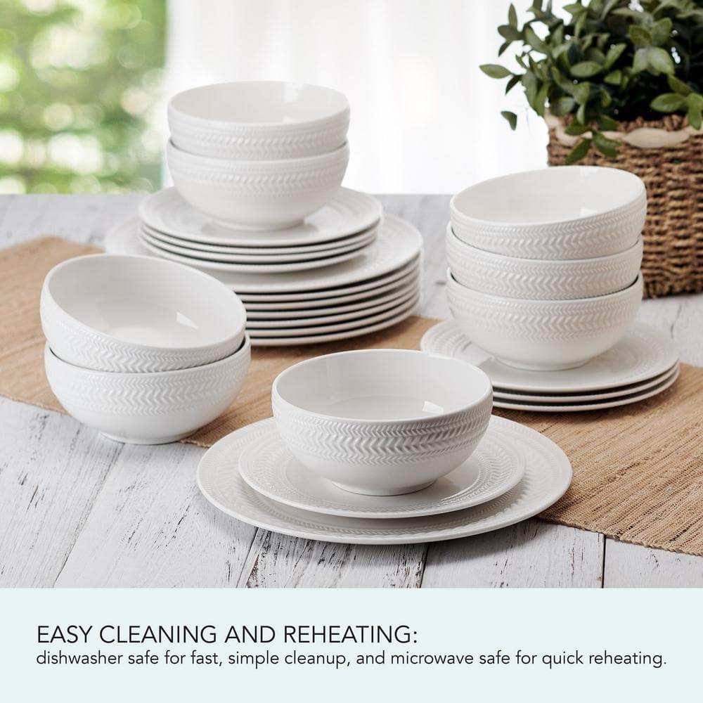 Pfaltzgraff Pfaltzgraff Josephine 24-Piece Porcelain Dinnerware Set, Service for 8