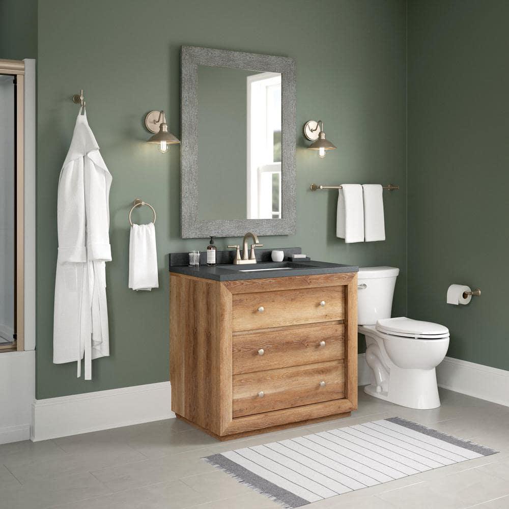 Linden™ Wall Mount Pivot Arm Toilet Paper Holder Bath Hardware Accessory