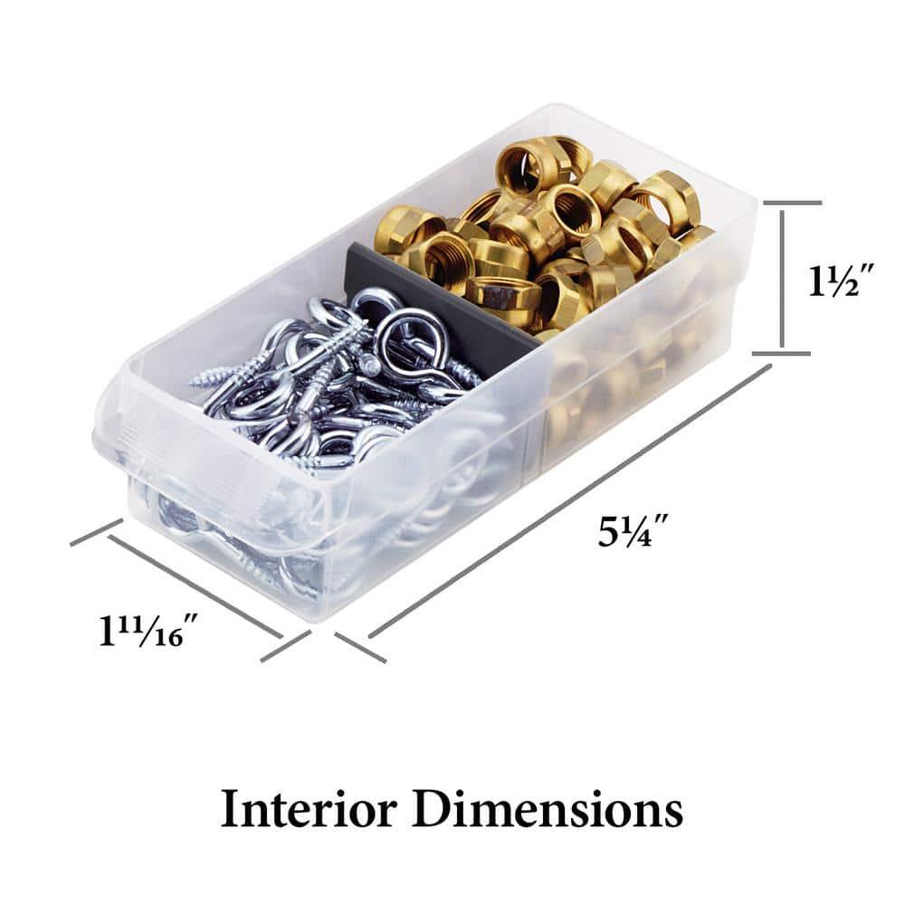Akro-Mils 64 Drawer Plastic Cabinet Storage Organizer with Drawers for Hardware, Small Parts, Craft Supplies, Black