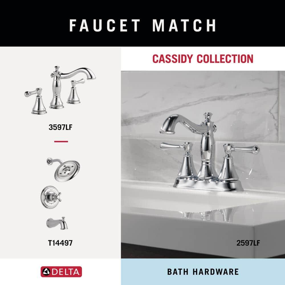 Cassidy 24 in. Wall Mount Double Towel Bar Bath Hardware Accessory