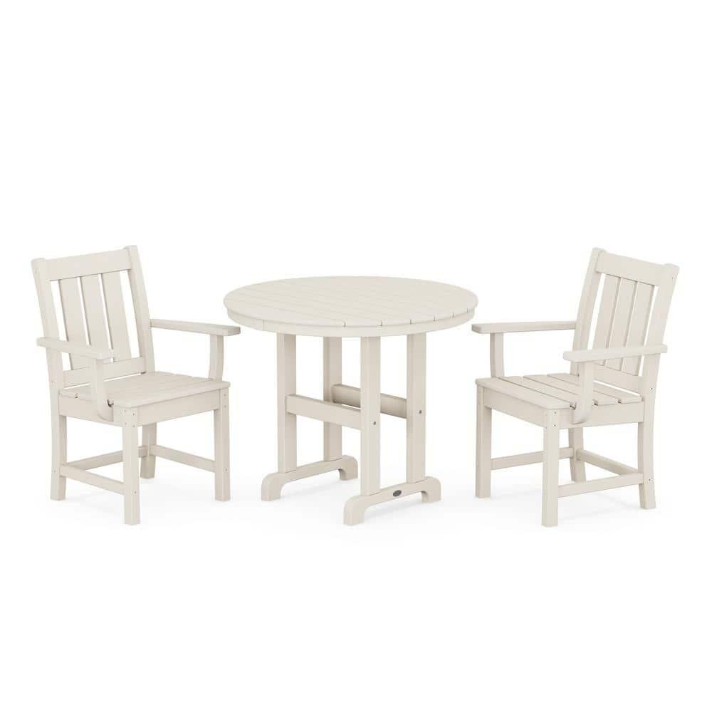 Oxford 3-Piece Farmhouse Dining Set