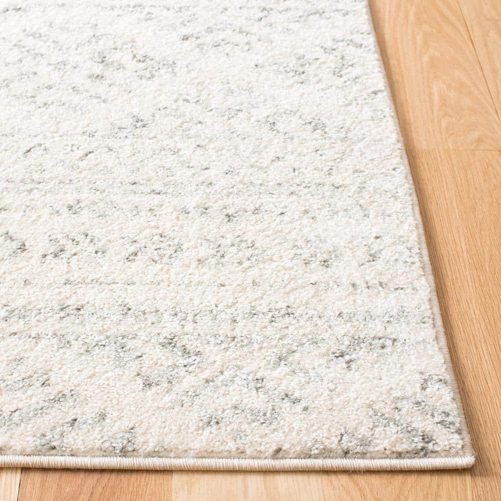 Tulum TUL272 Power Loomed Area Rug - Ivory/Grey - 8'9"x11'9" - Safavieh.