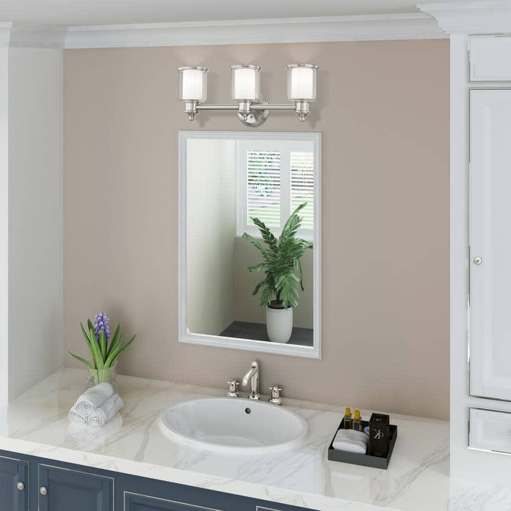 Livex Lighting Middlebush 3 - Light Vanity in  Brushed Nickel