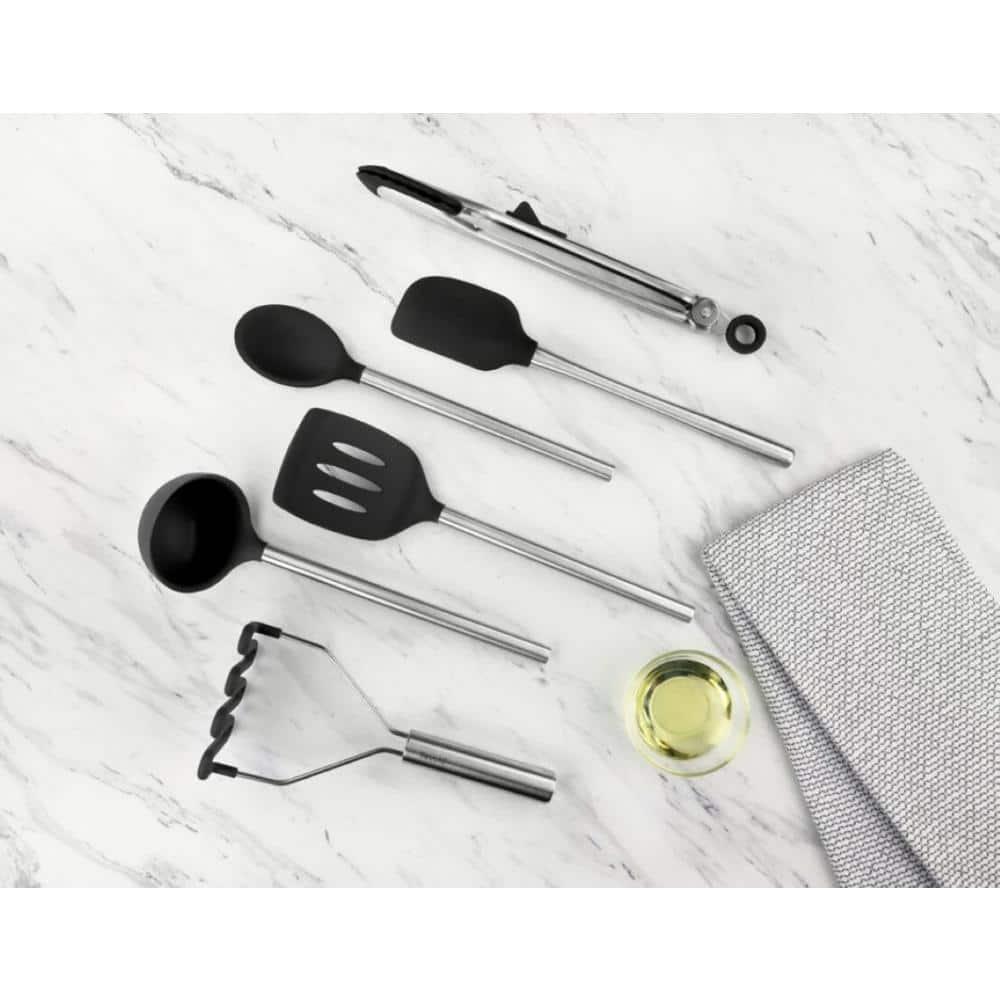Tovolo Silicone Utensil Set of 6 - Black