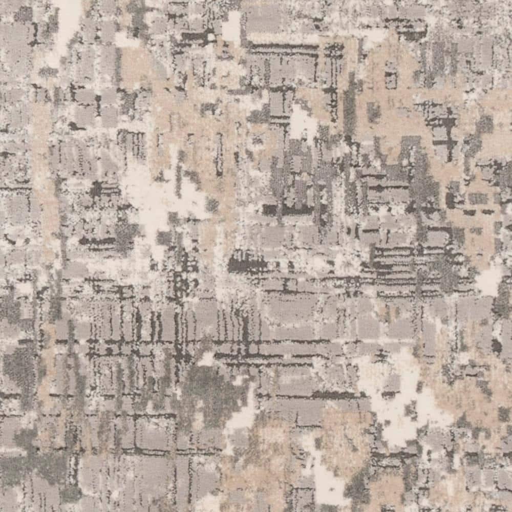 Meadow 100 MDW178 Power Loomed Indoor Runner Rug - Grey - 2'7"x8' - Safavieh