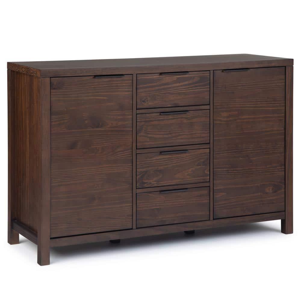 Simpli Home Hollander 54'' SOLID WOOD Sideboard Buffet