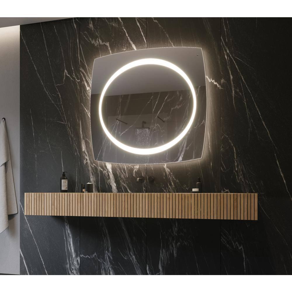 Orren Ellis Frode LED Wall Mirror
