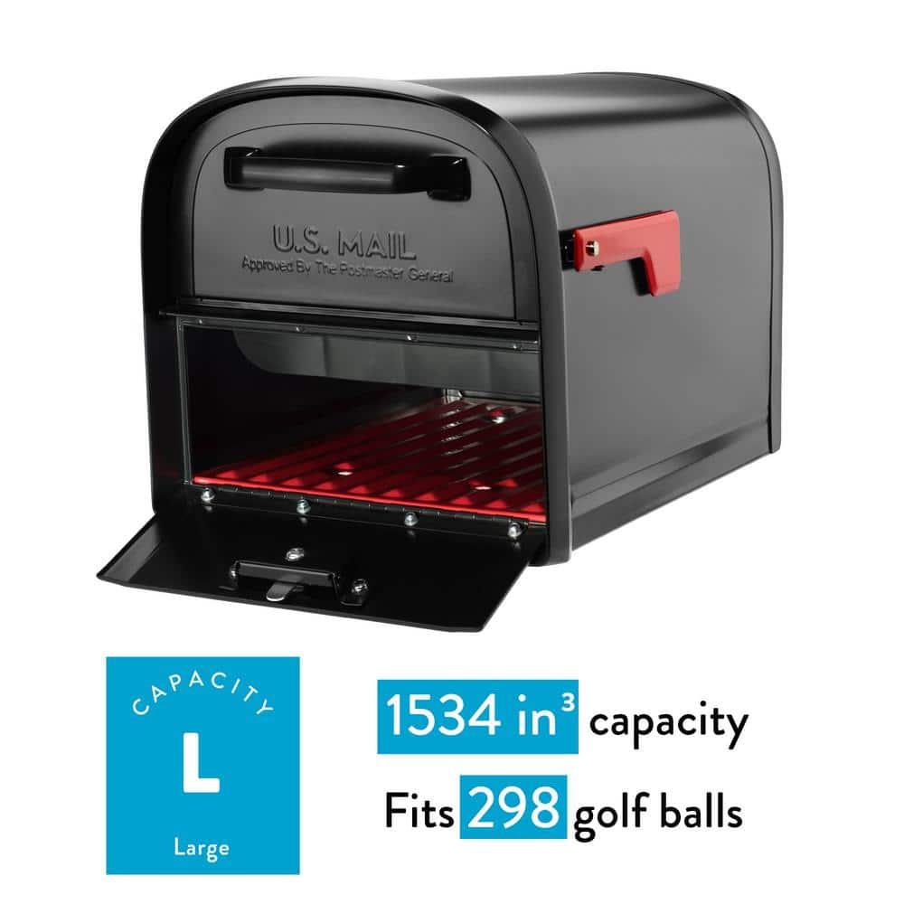 Architectural Mailboxes Oasis 360 Locking Post Mounted Mailbox