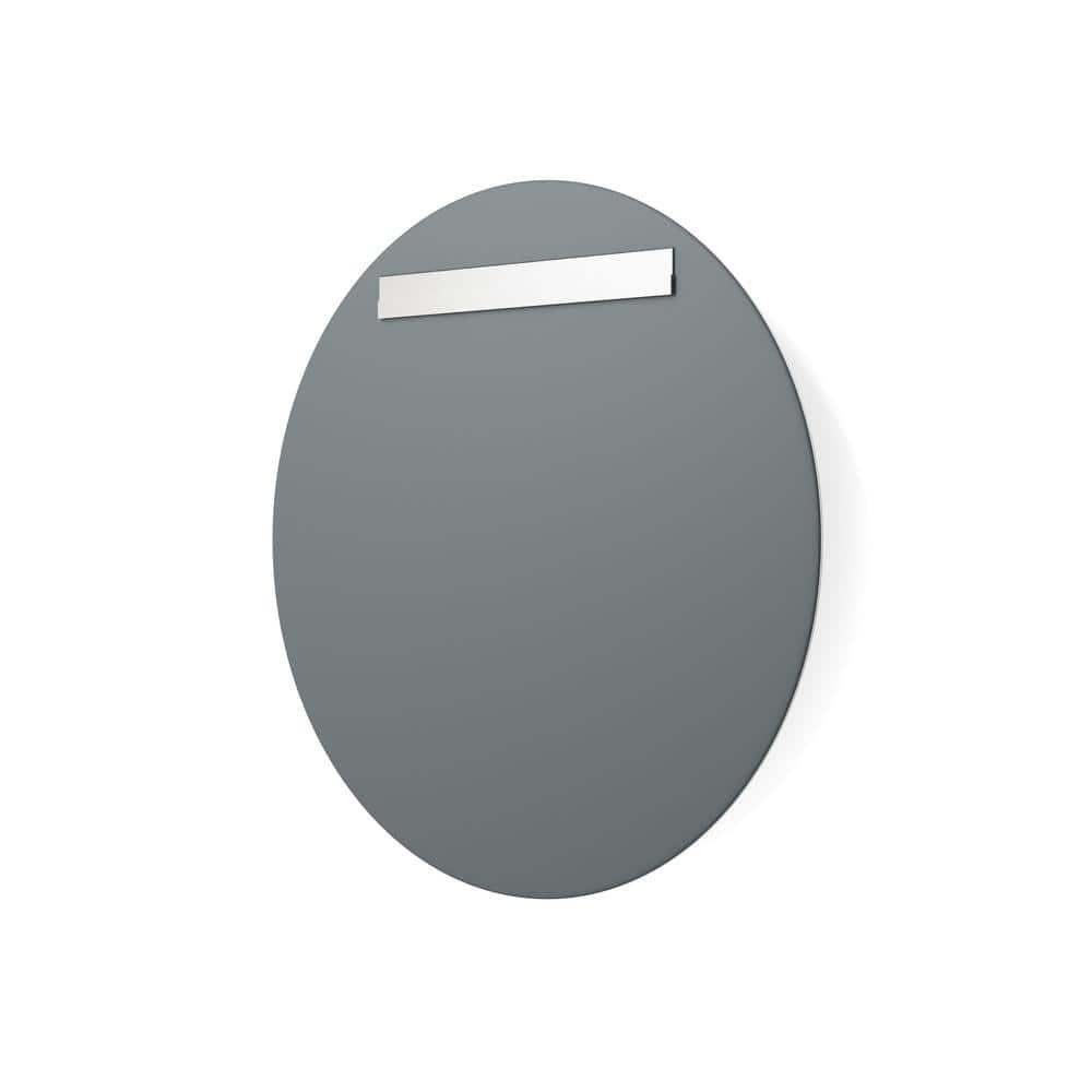 Better Bevel 30" x 30" Frameless Round Mirror | Polished Edge