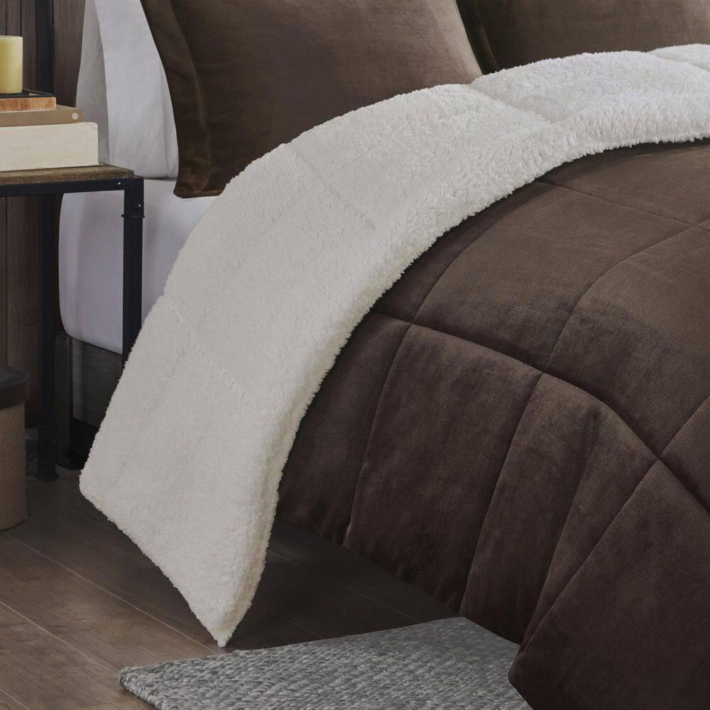 Woolrich Woolrich Alton Plush to Sherpa Down Alternative Comforter Set