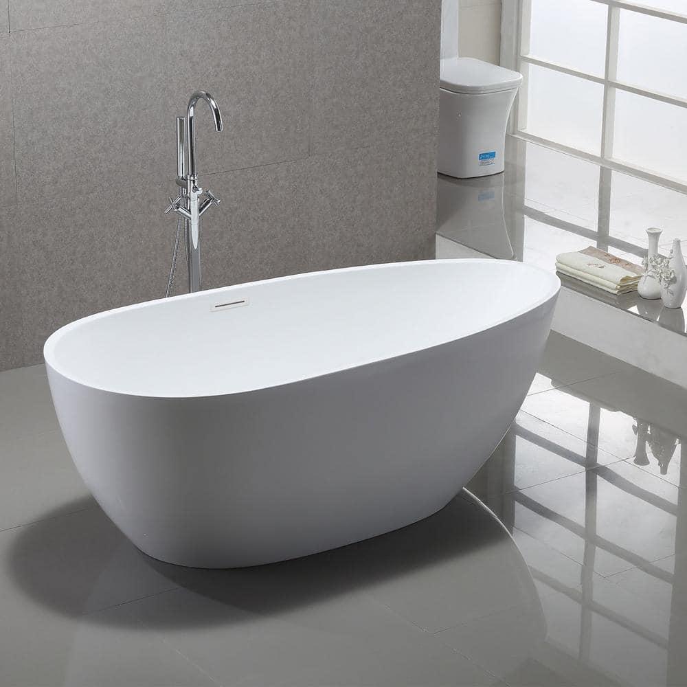Freestanding Soaking Acrylic Bathtub
