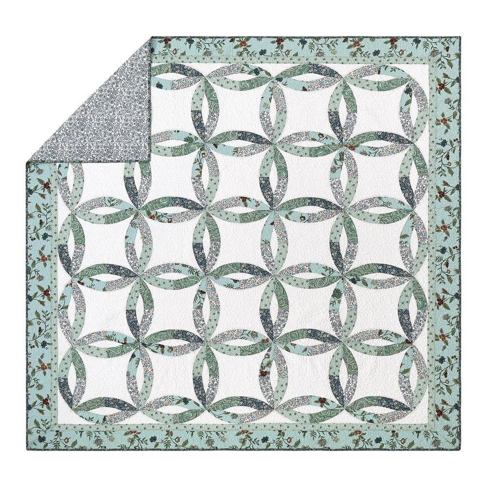 Modern Heirloom Felicity Wedding Ring Quilt Set