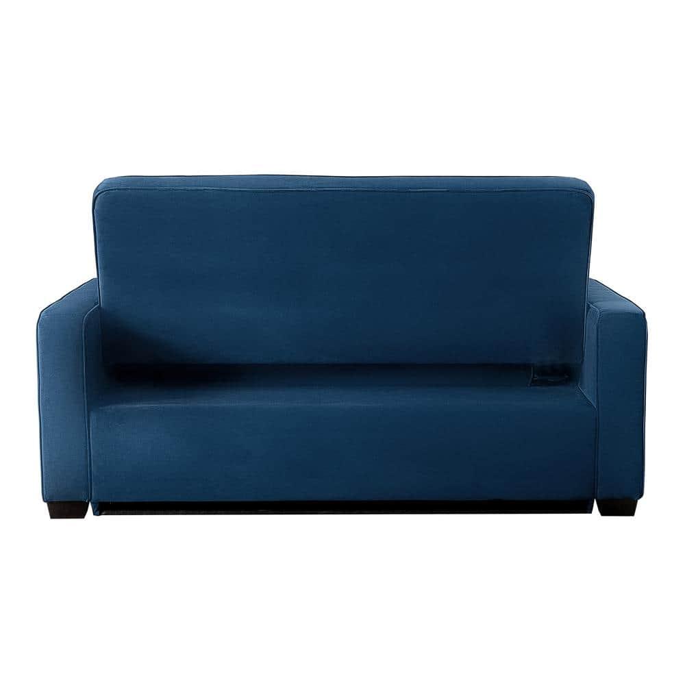 Serta Monroe 72.6" Queen Square Arm Tufted Back Convertible Sleeper Sofa with Cushions