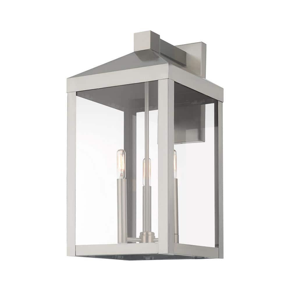 Livex Lighting Nyack 3 Light Outdoor Wall Lantern