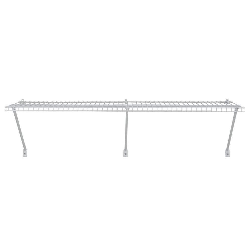 ClosetMaid 4' x 16" HD Utility Shelf, White
