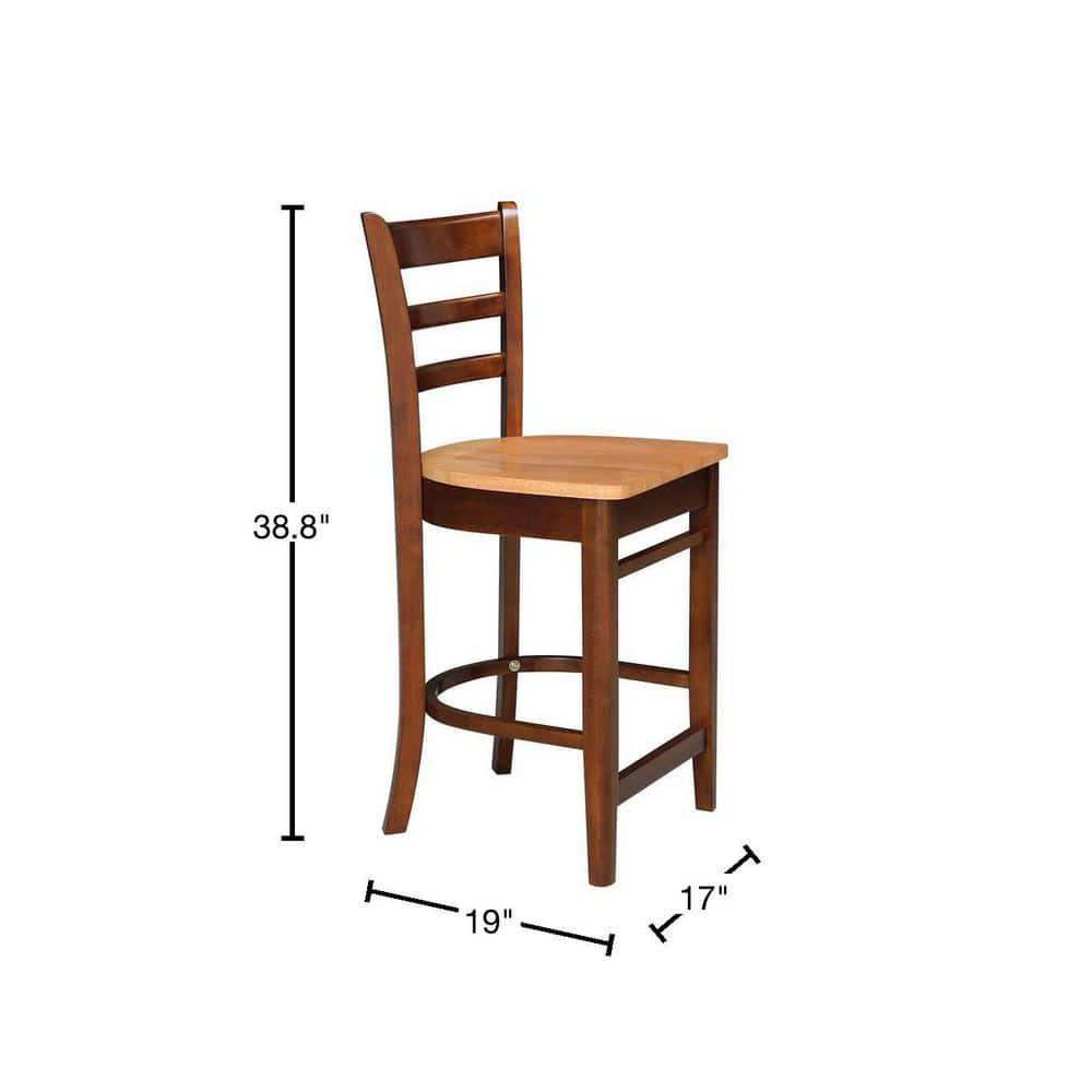 Emily Counter Height Barstool - International Concepts