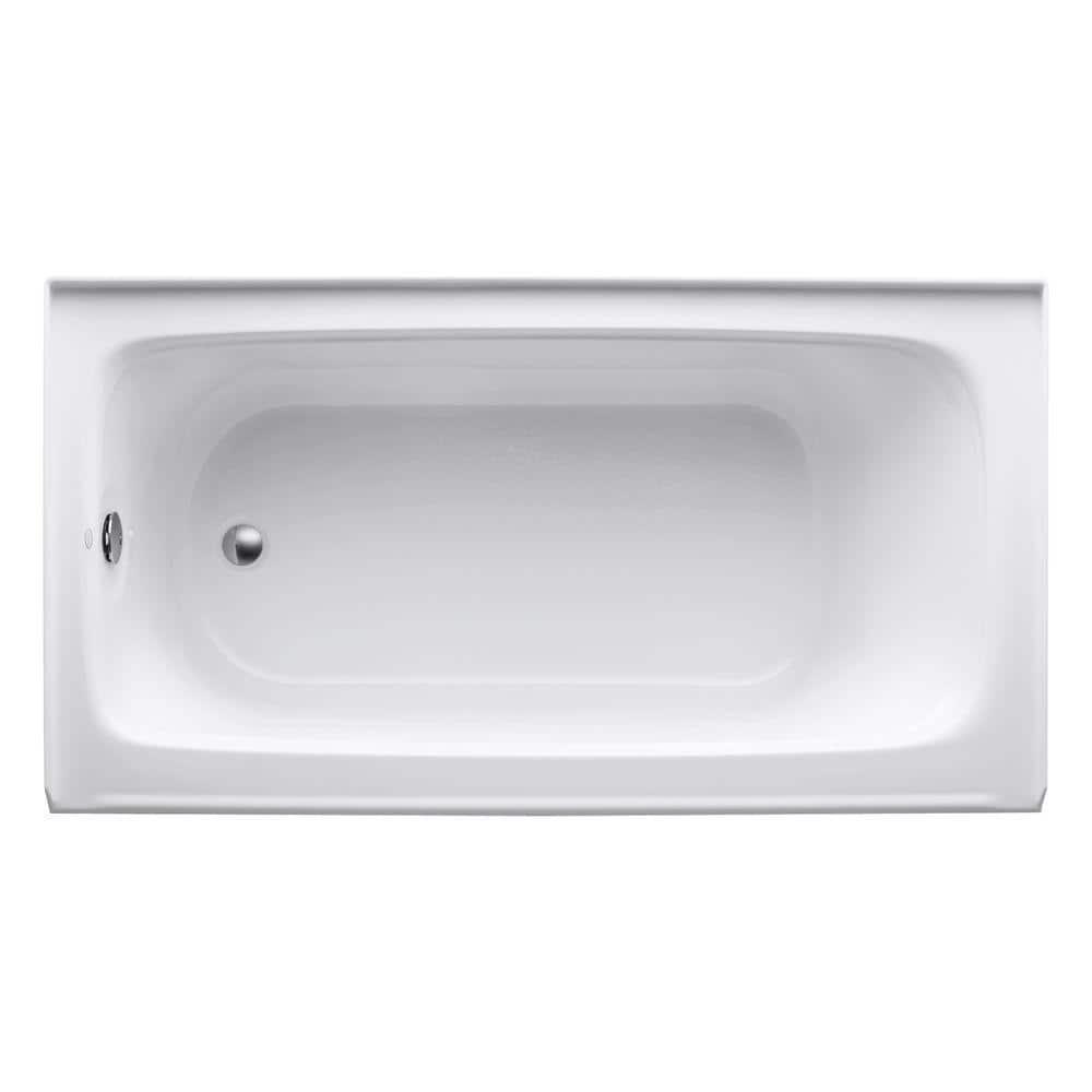 Bancroft® 60" x 32" Alcove Soaking Acrylic Bathtub