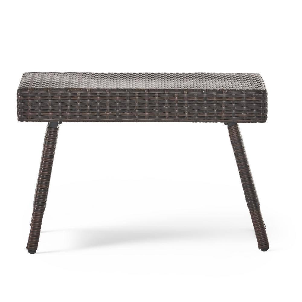 Christopher Knight Home Toscana Outdoor 2-piece Wicker Adjustable Chaise Lounge Set by  Brown