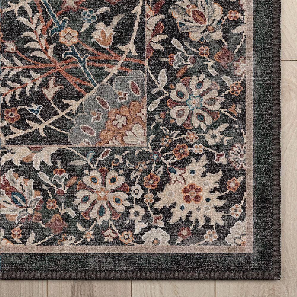Asha Oriental Floral Flat-Weave Rug