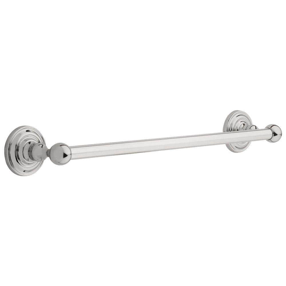 DELTA 138266 Greenwich Bath Hardware Accessory 18 Towel Bar Polished Chrome