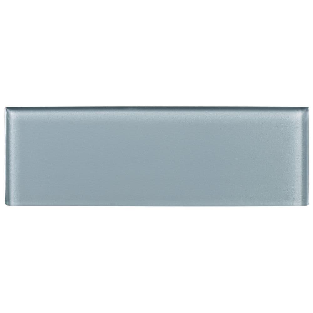 Enchant-Elle 4-in. x 12-in. Subway Polished Glass Wall & Floor Tile
