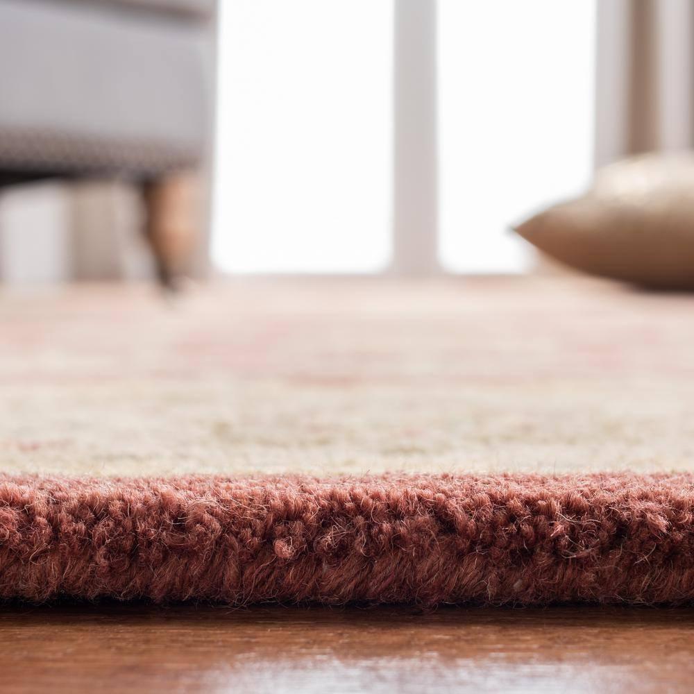 Antiquity AT14 Hand Tufted Indoor Accent Rug - Rust - 3'x5' - Safavieh