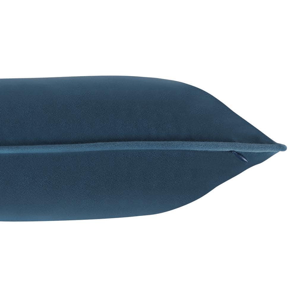 A1HC Set of 2 Luxurious Fine Soft Velvet Throw Pillow Covers Only, For Sofas, Beds, Vibrant Colors and Hidden YKK Zipper. Enhance your Living Space with Decorative Couch Pillow 12"x20", Teal