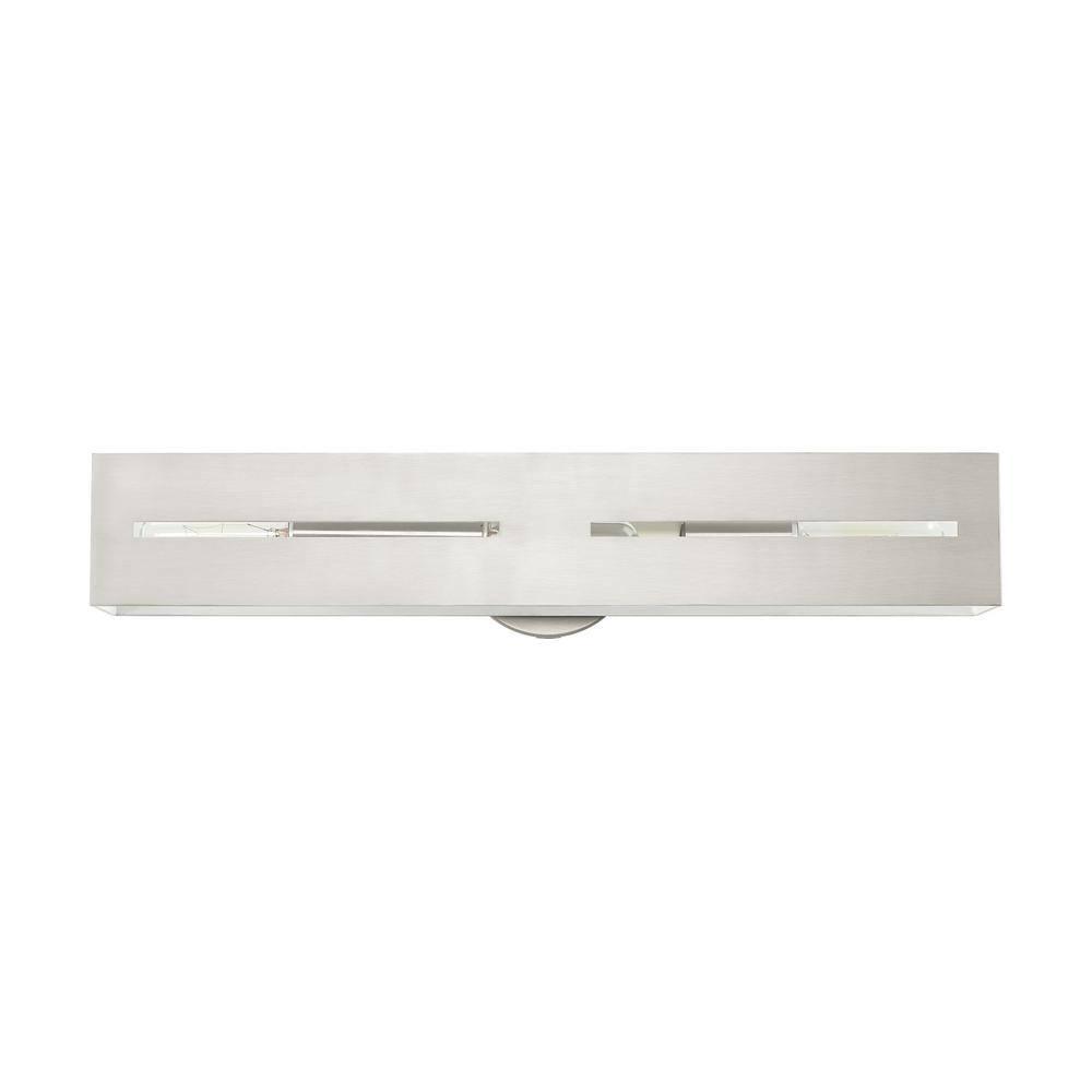 Livex Lighting Soma 3 - Light Vanity in  Brushed Nickel