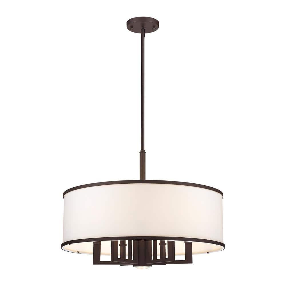 Livex Lighting Park Ridge 6 - Light Chandelier in  Bronze