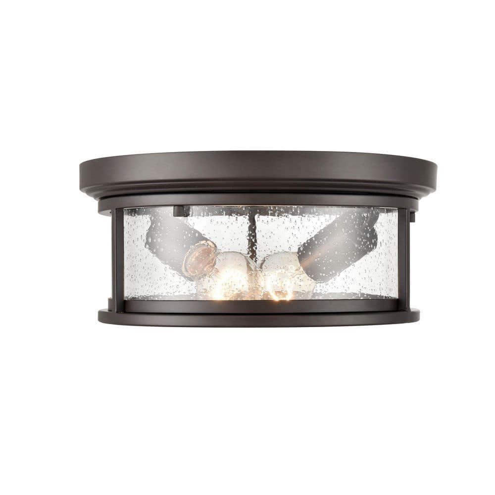 Bresley 2 - Bulb Outdoor Flush Mount