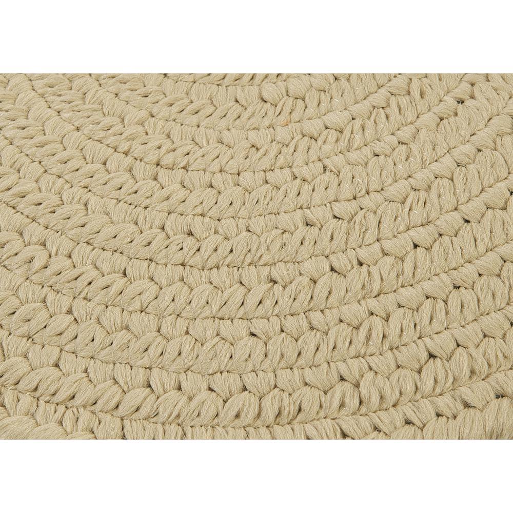 Colonial Mills Boca Raton - Linen 2 Ft x3 Ft Oval Rug Indoor/Outdoor 100% Polypropylene