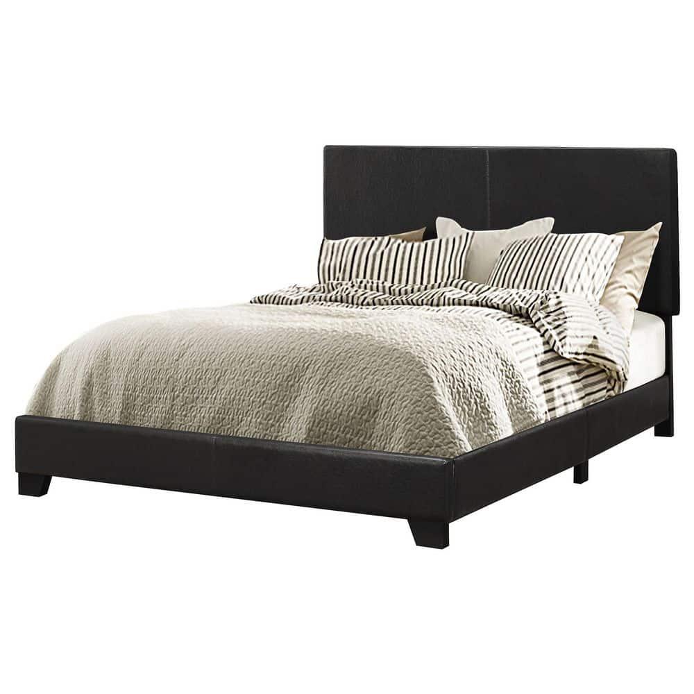 Coaster Company Dorian Upholstered Full Bed Black